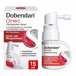 DOBENDAN Direkt Flurbiprofen Spray 8.75mg/dose orally, 15 ml