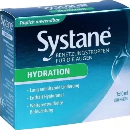 SYSTANE HYDRATION Benetzungstropfen für die Augen, 3X10 ml