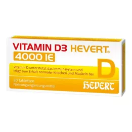 VITAMIN D3 HEVERT 4,000 IU tablets, 30 pcs