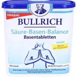 BULLRICH acid bases balance tablets, 450 pcs