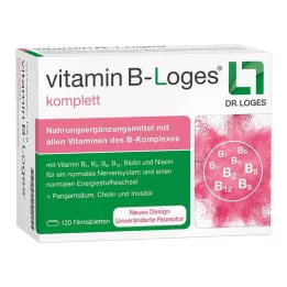 VITAMIN B-LOGES complete film-coated tablets, 120 pcs