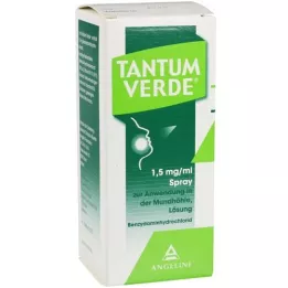 TANTUM VERDE 1,5 mg/ml spray Z.I.D.Mundhöhle, 30 ml
