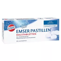 EMSER Pastilles without menthol, 30 pcs