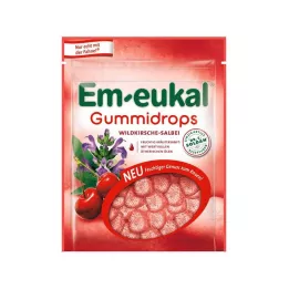 EM-EUKAL Gummidrops wild cherry-sage sugar cont., 90 g