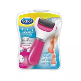 SCHOLL Velvet smooth Express Pedi callus remover pink, 1 |2| piece |2|