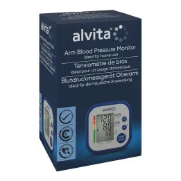 Alvita blood pressure monitor upper arm, 1 pc