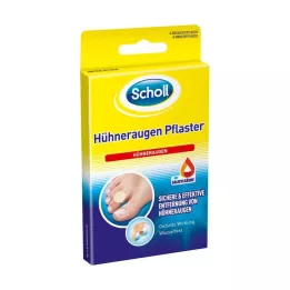 SCHOLL Corn plasters, 4 pcs