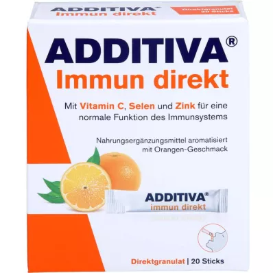 ADDITIVA Immune Direct Sticks, 20 pcs