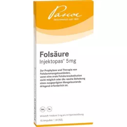FOLSÄURE INJEKTOPAS 5 mg injection solution, 10 pcs