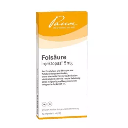 FOLSÄURE INJEKTOPAS 5 mg injection solution, 10 pcs