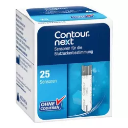 CONTOUR Next Sensors Test Strips, 1X25 pcs