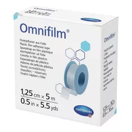 OMNIFILM Fixation plaster film 1.25 cm x 5 m, 1 piece