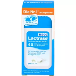 Lactrase 18.000 FCC-tabletten in het Donor Double Pack, 2x40 st