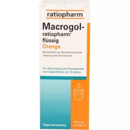 MACROGOL-ratiopharm liquid orange, 250 ml