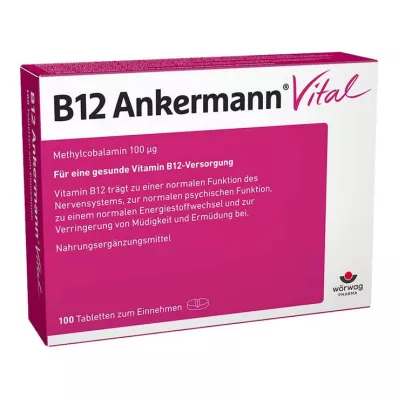 B12 ANKERMANN Vital tablets, 100 pcs