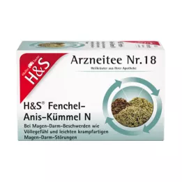 H&S Fennel-Anise-Caraway N Filter bags, 20X2.0 g