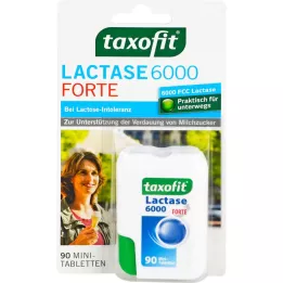 TAXOFIT Lactase 6000 forte mini tablets, 90 pcs