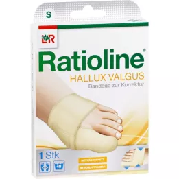 Ratioline Hallux Valgus Bandage S (feet 20-21.5 cm), 1 pcs