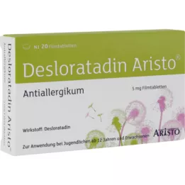 DESLORATADIN ARISTO 5 mg film -coated tablets, 20 pcs