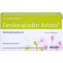 DESLORATADIN ARISTO 5 mg film -coated tablets, 50 pcs