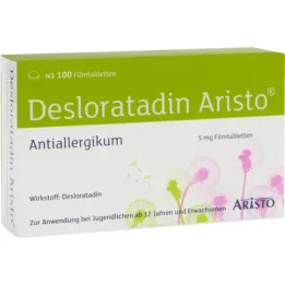 DESLORATADIN ARISTO 5 mg film -coated tablets, 100 pcs