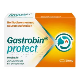 Gastrobin protect 20 mg hard capsules, 14 pcs