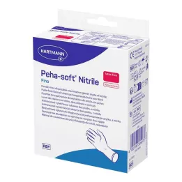 PEHA-SOFT Nitrile Fino Unt.Hands.unsteril PF M, 10 pcs