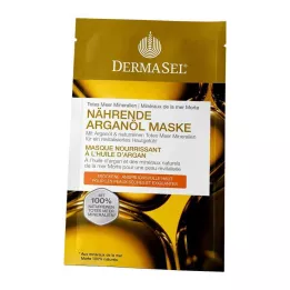 DermaSel Nourishing argan oil mask, 12 ml