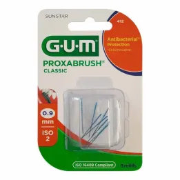 GUM Proxabrush Classic replacement brushes 0.9 mm, 8 pieces