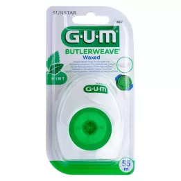 GUM Butlerweave waxed dental floss mint, 1 pc