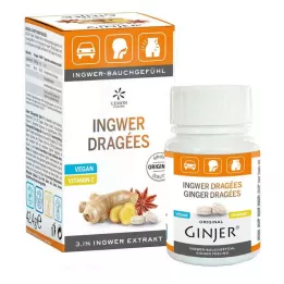 INGWER GINJER Dragees, 42 g