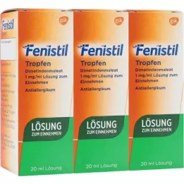 FENISTIL Tropfen, 3X20 ml