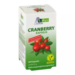 CRANBERRY VEGAN Capsules 400 mg, 60 pcs