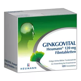 GINKGOVITAL Heumann 120 mg film-coated tablets, 120 pcs