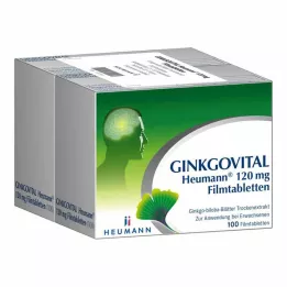 GINKGOVITAL Heumann 120 mg film-coated tablets, 200 pcs
