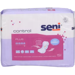 SENI Control incontinence pad plus, 15 pieces