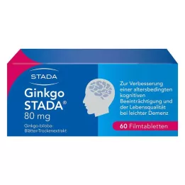 GINKGO STADA 80 mg film -coated tablets, 60 pcs