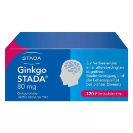GINKGO STADA 80 mg film -coated tablets, 120 pcs