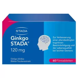 GINKGO STADA 120 mg film-coated tablets, 60 pcs
