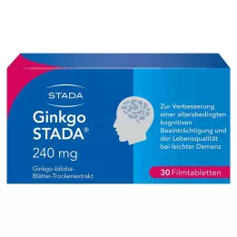 GINKGO STADA 240 mg film -coated tablets, 30 pcs