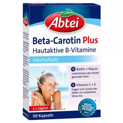 ABTEI Beta-carotene plus skin-active B vitamins caps., 50 pcs