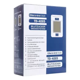 GLUCO TEST DUO Blood glucose meter starter set mmol/l, 1 pcs