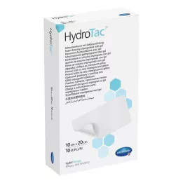 HYDROTAC Foam dressing 10x20 cm sterile, 10 pcs