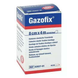 GAZOFIX Fixing bandage cohesive 8 cmx4 m, 1 pcs