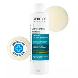 VICHY DERCOS ultra-sensitive shampoo for dry scalp, 200 ml