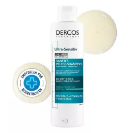 VICHY DERCOS ultra-sensitive shampoo for oily scalp, 200 ml