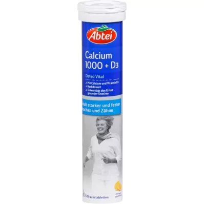 ABTEI Calcium 1000+D3 Osteo Vital effervescent tablets, 15 pcs