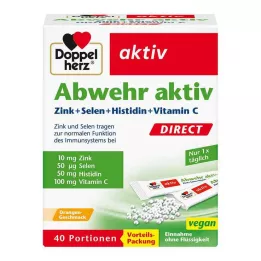 DOPPELHERZ Defense active DIRECT Pellets, 40 pcs