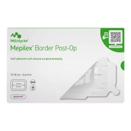 MEPILEX Border Post-OP Bandage adhesive 9x10 cm, 10 pcs