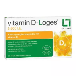 VITAMIN D-LOGES 5,600 I.U. Wo.Depot Kautabl.Fam.Pa, 60 pcs